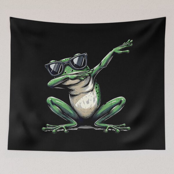 Item preview, Dabbing Frog Funny Animal Dab Dance Toddler designed and sold by DollieMichele.
