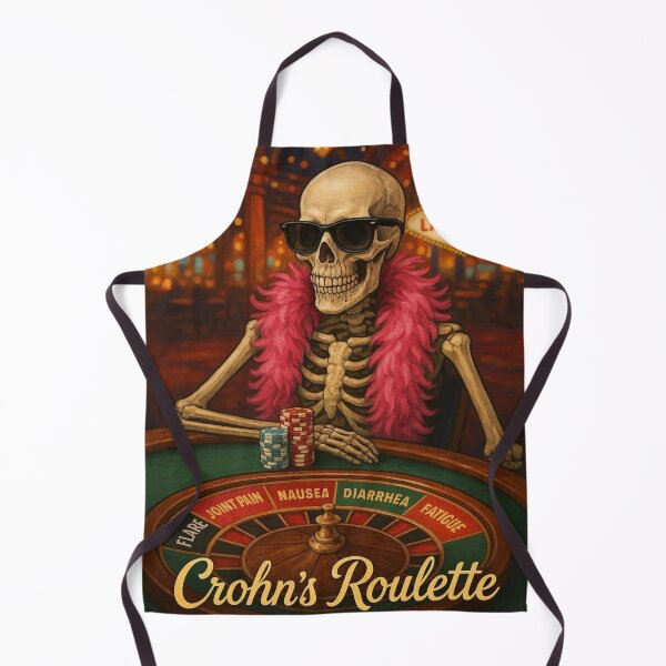 Item preview, Crohn's Roulette designed and sold by Chronically Extra.