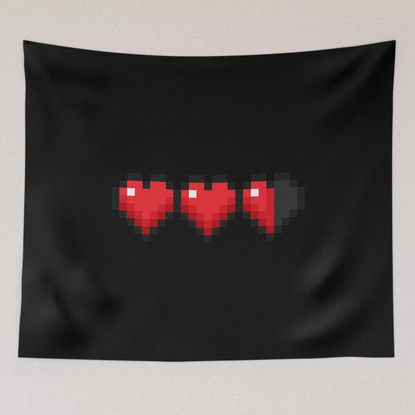 Item preview, Pixel Heart Life Bar – Retro Health Points designed and sold by EniShiju.