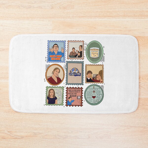 Item preview, The office dinner party stamps designed and sold by swanspirate520.