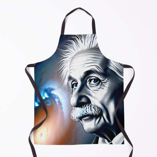 Item preview, Surreal Cosmic Portrait of Albert Einstein Art designed and sold by PinUpPizzazz.