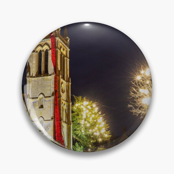 Item preview, Christmas church lit with festive lights designed and sold by Martin Fenton.