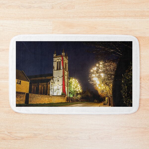 Item preview, Christmas church lit with festive lights designed and sold by Martin Fenton.