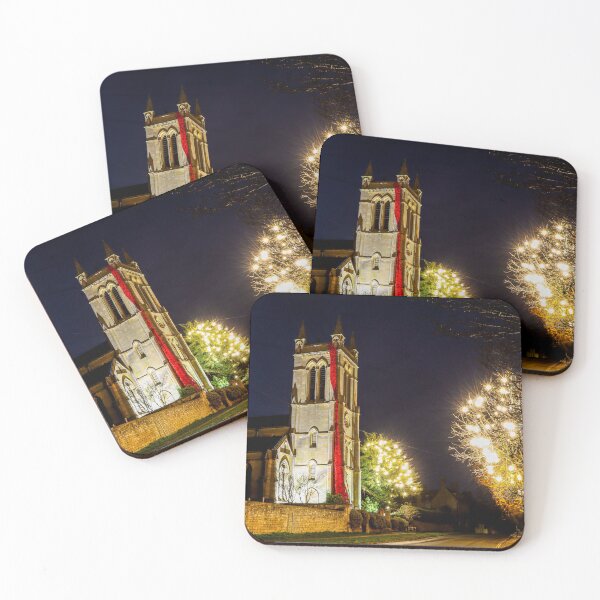 Item preview, Christmas church lit with festive lights designed and sold by Martin Fenton.