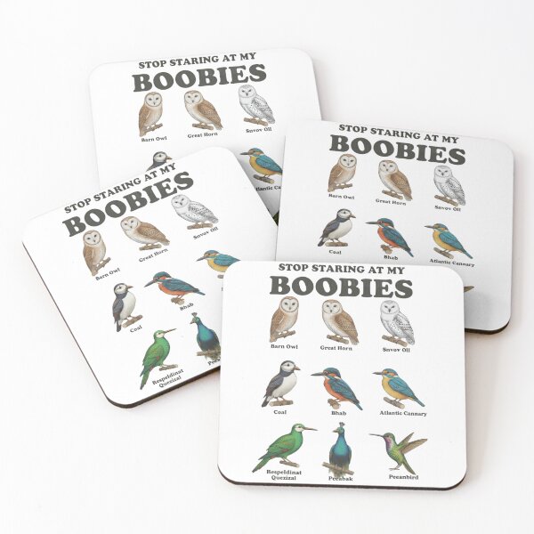 Item preview, Stop Boobies Shirt, Meme Bird Shirt, Vintage Style Unisex T-Shirt, Offensive Unisex Tee, Inappropriate Funny Gag Gift, Gen Z Meme designed and sold by Lunafy Design.