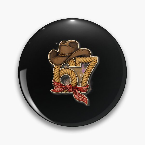 Item preview, 67 Meme Funny Cowboy Six Seven Gen Alpha Slang designed and sold by MargieLauren.