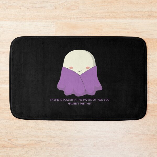 Item preview, Cozy Wrapped Ghost | Cute Purple Blanket Ghost Illustration designed and sold by زينتريتي.