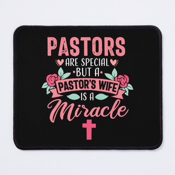 Item preview, Pastor Wife Funny Christian Church Miracle Quote designed and sold by DollieMichele.