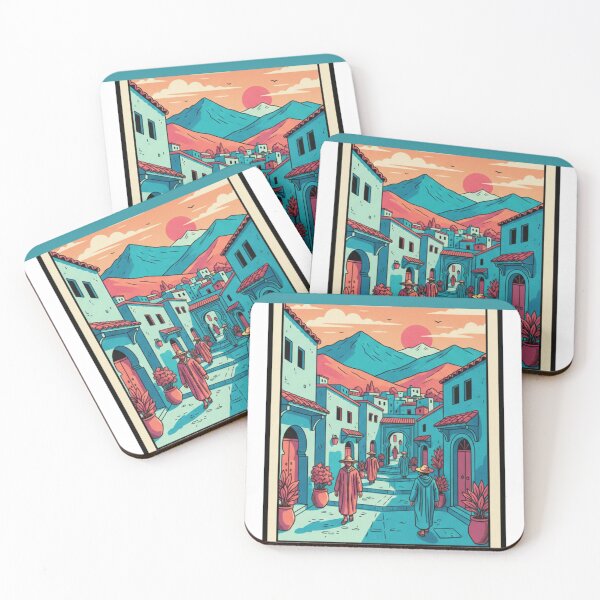 Item preview, CHEFCHAOUEN – Blue City Poster by ISLANDAY designed and sold by Islanday.official.