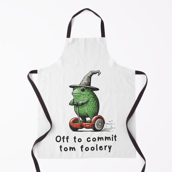 Item preview, Whimsical Frog Wizard Off to Commit Tom Foolery Frog designed and sold by IdealDo.