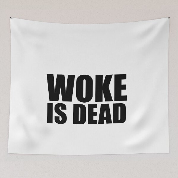 Item preview, woke is dead designed and sold by IdealDo.