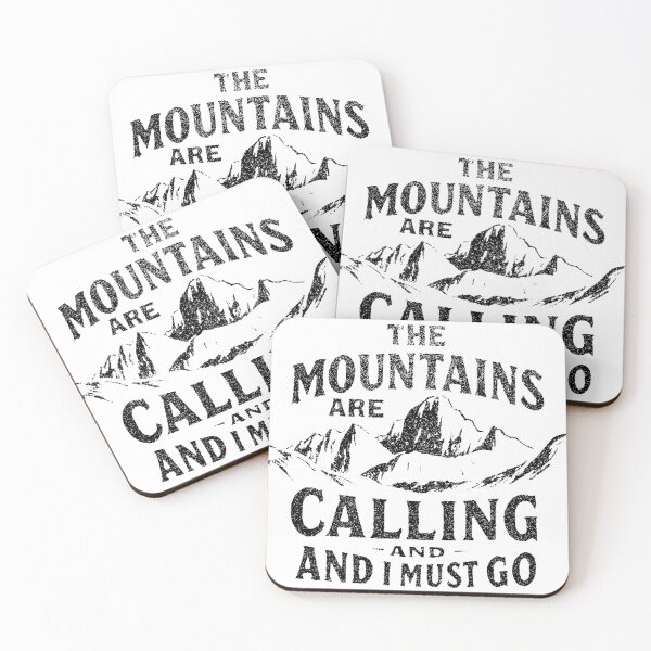 Item preview, Mount Whitney - The Mountains Are Calling and I Must Go - John Muir Quote designed and sold by Kathunk Designs.