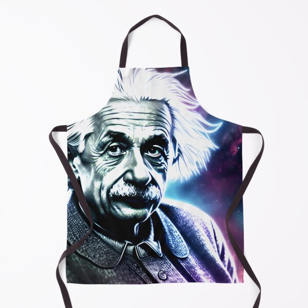 Item preview, Surreal Cosmic Portrait of Albert Einstein Art designed and sold by PinUpPizzazz.