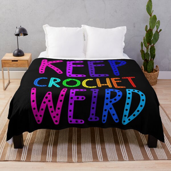 Item preview, Keep Crochet Weird designed and sold by PeggyBeverly.
