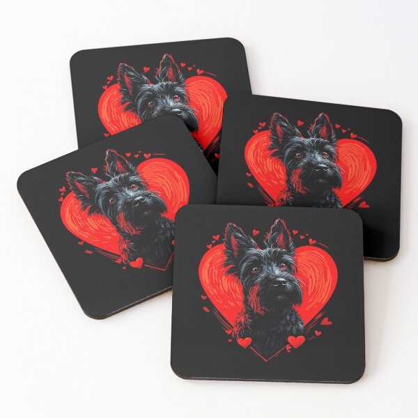 Item preview, Valentine's Day Scottish Terrier Valentine designed and sold by EarlineRenee.