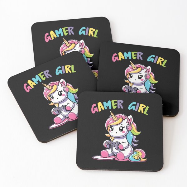 Item preview, Gamer Girl Cute Unicorn Gaming Funny Game Women Girls designed and sold by MargieLauren.