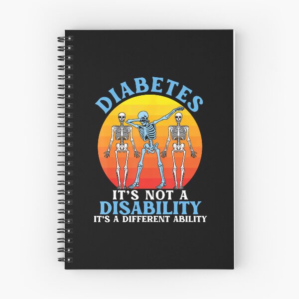 Item preview, Diabetes Not A Disability Different Ability Skeleton Art designed and sold by PeggyBeverly.