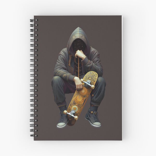 Item preview, Mysterious skater designed and sold by Art-Nouveau-Dsg.