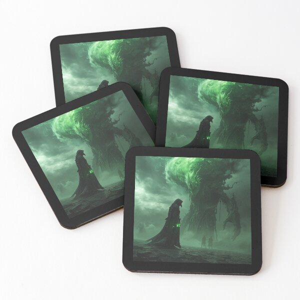 Item preview, Plague Doctor & Plague Elemental – Dark Fantasy Artwork designed and sold by Ferdopalec.