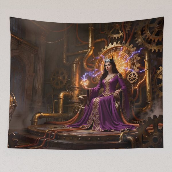 Item preview, Sorceress Claims the Thrown of Power, and it's legendary Magic Mechanism designed and sold by shakespeare1212.