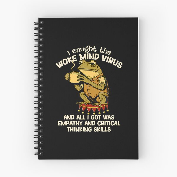 Item preview, I Caught The Woke Mind Virus And All I Got Was Empathy Frog designed and sold by TerriMichelle.