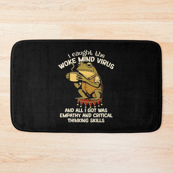 Item preview, I Caught The Woke Mind Virus And All I Got Was Empathy Frog designed and sold by TerriMichelle.