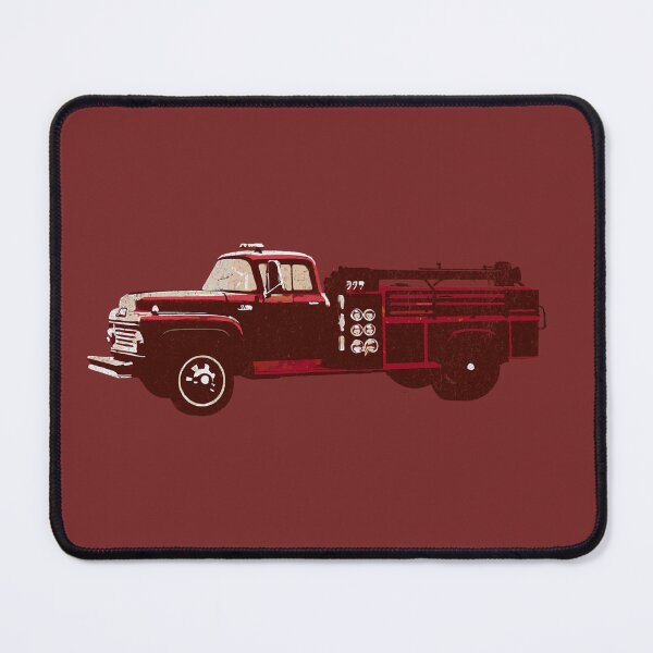 Item preview, Old School Fire Truck designed and sold by donwillisjrart.