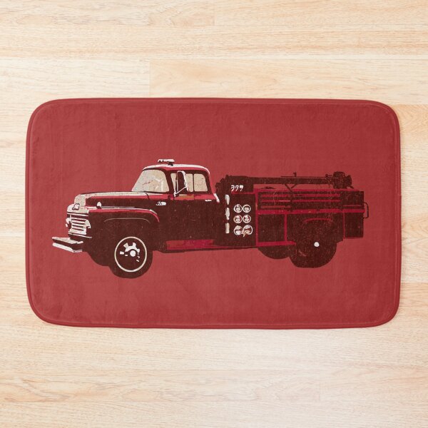 Item preview, Old School Fire Truck designed and sold by donwillisjrart.