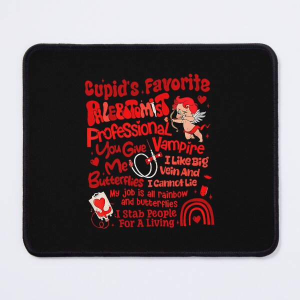 Item preview, Cupid's Favorite Phlebotomist Valentine Phlebotomy Tech designed and sold by SarahLeanne1.