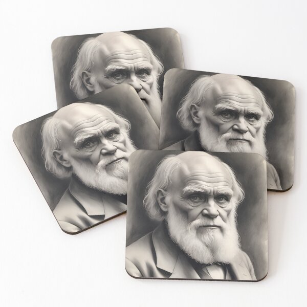 Item preview, Charles Darwin designed and sold by WorldofCharcoal.