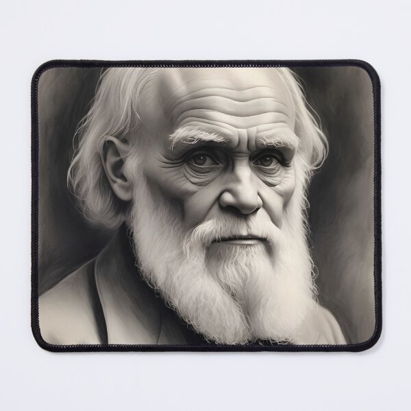 Item preview, Charles Darwin designed and sold by WorldofCharcoal.
