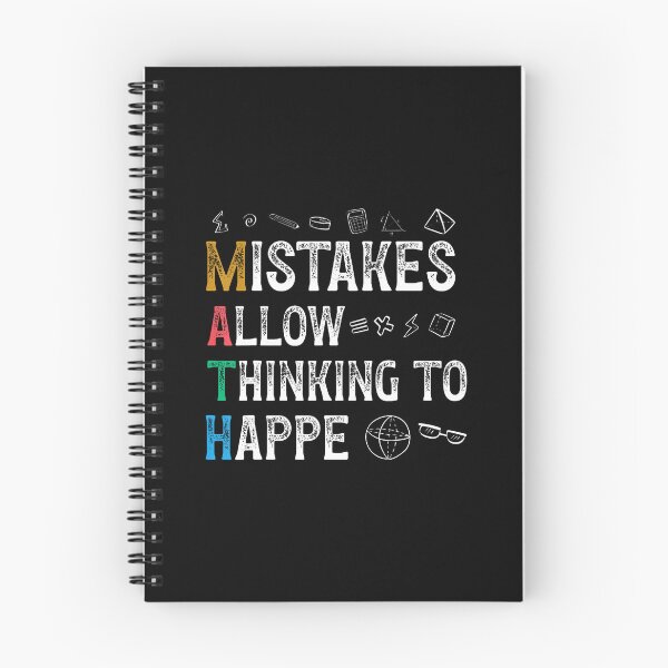 Item preview, Math Mistakes Allow Thinking To Happen Funny Math Teacher designed and sold by AndreaBonnie.