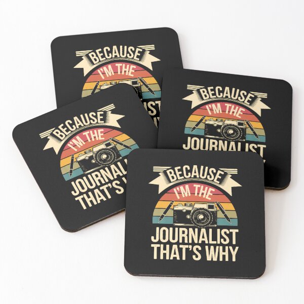 Item preview, Because I'M The Journalist That's Why Camera designed and sold by MargieLauren.