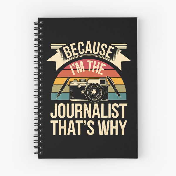 Item preview, Because I'M The Journalist That's Why Camera designed and sold by MargieLauren.