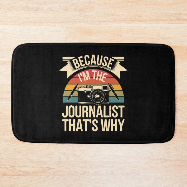 Item preview, Because I'M The Journalist That's Why Camera designed and sold by MargieLauren.