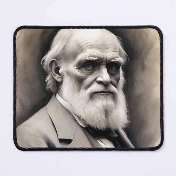 Item preview, Charles Darwin designed and sold by WorldofCharcoal.