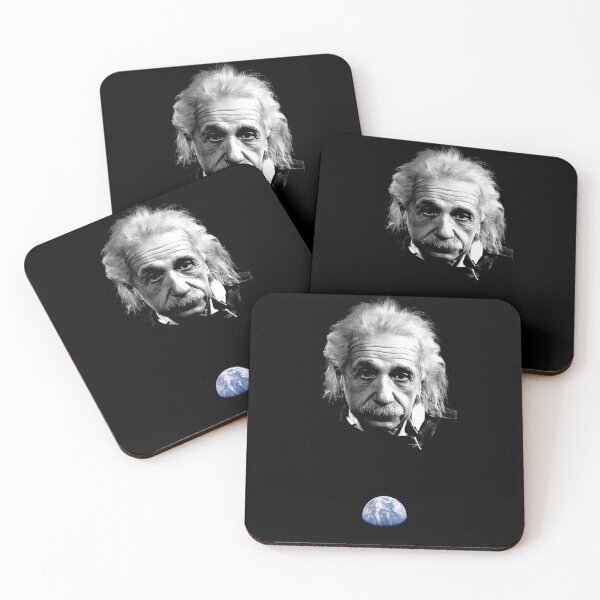 Item preview, Surreal Cosmic Portrait of Albert Einstein Art designed and sold by PinUpPizzazz.