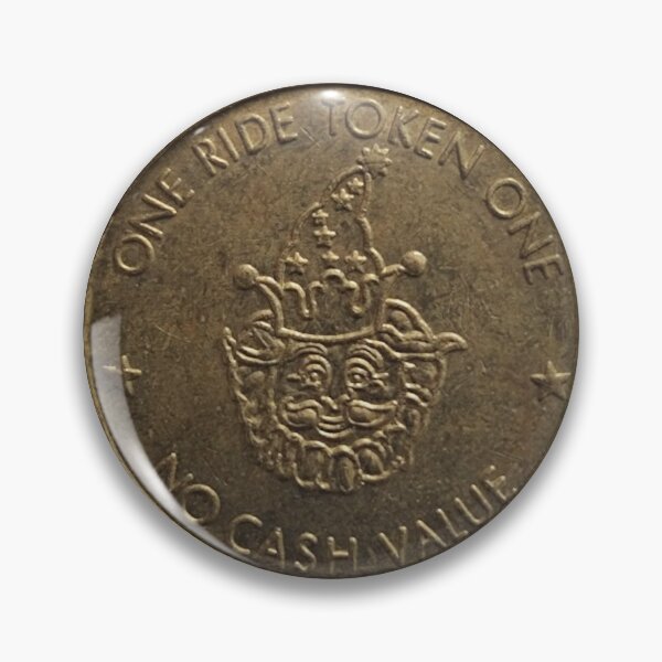 Item preview, Vintage Metroland Ride Token Newcastle - 90s 80s designed and sold by Elle de Jour.