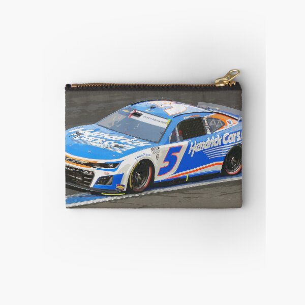 Item preview, Kyle Larson racing his 2025 Nascar Cup Car on the Charlotte Motor Speedway from the front watercolor designed and sold by Rodissimus1984.