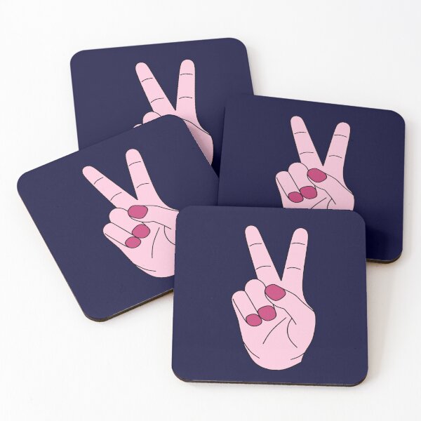 Item preview, Peace Hand Sign Two Fingers designed and sold by Jeallan Designs.