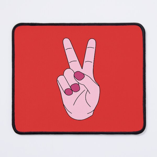Item preview, Peace Hand Sign Two Fingers designed and sold by Jeallan Designs.