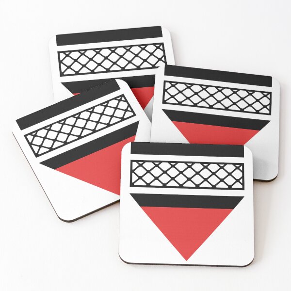 Item preview, Palestinian Keffiyeh Flag — Minimalist Geometric Symbol designed and sold by salehstore7.