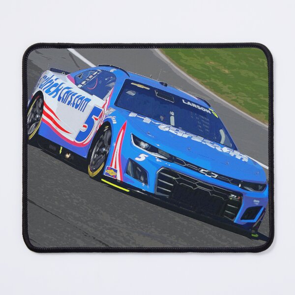 Item preview, Kyle Larson racing his 2025 Nascar Cup Car from the front watercolor designed and sold by Rodissimus1984.
