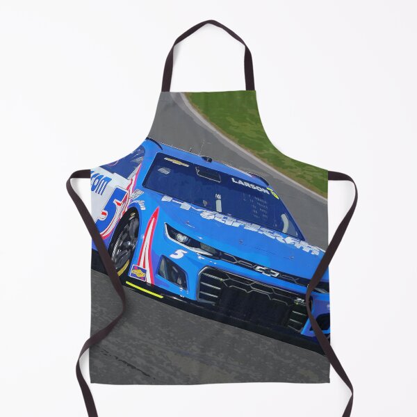 Item preview, Kyle Larson racing his 2025 Nascar Cup Car from the front watercolor designed and sold by Rodissimus1984.