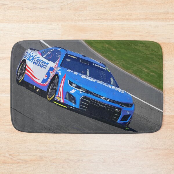 Item preview, Kyle Larson racing his 2025 Nascar Cup Car from the front watercolor designed and sold by Rodissimus1984.