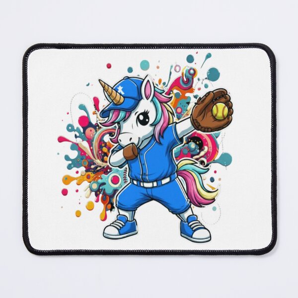 Item preview, Softball Unicorn designed and sold by Kathunk Designs.