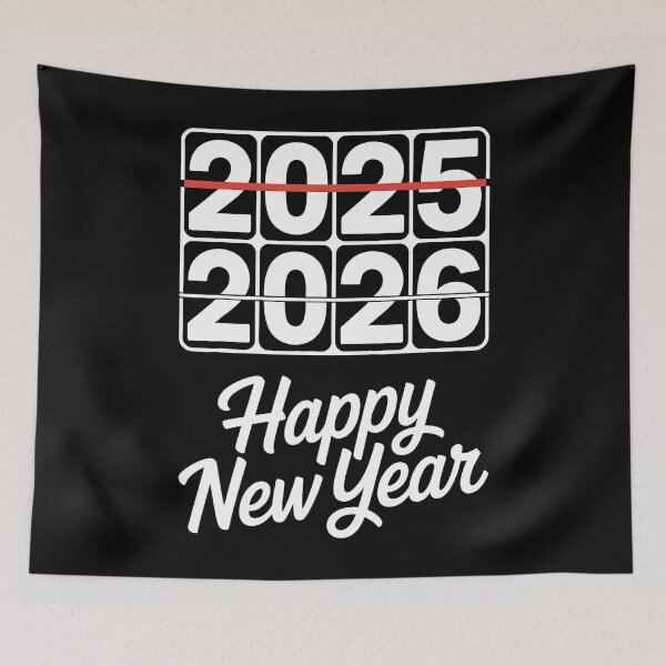 Item preview, Goodbye 2025 Hello 2026 Clock Happy New Year Party designed and sold by RosaliaAmber.