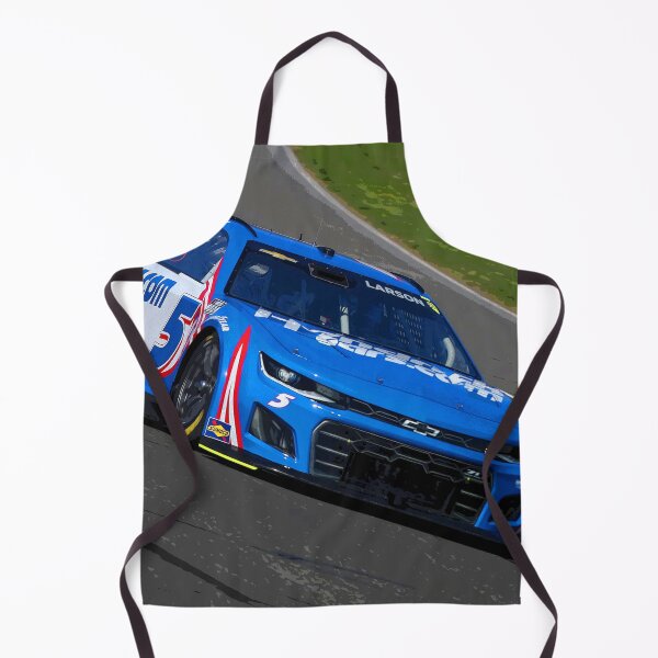 Item preview, Kyle Larson racing his 2025 Nascar Cup Car from the front abstract designed and sold by Rodissimus1984.