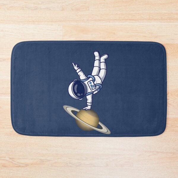 Item preview, Cosmic Breakdancing Handstand – Astronaut Balancing on Saturn designed and sold by shmupod.