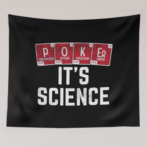 Item preview, Poker It's Science Funny Poker Player Poker Lover designed and sold by AlbertaDana.